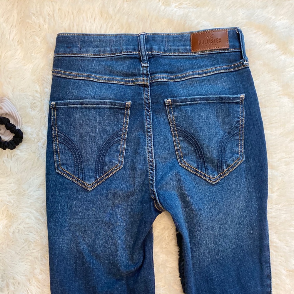 Dark blue Hollister skinny jeans - Picture 4 of 5